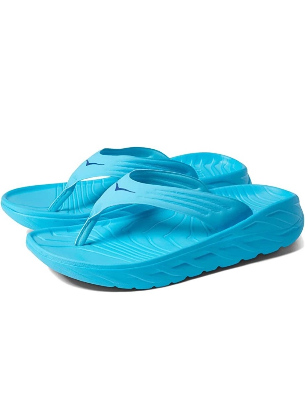 Hoka One One Ora Recovery Flip Flops Thong Sandals Size 10
